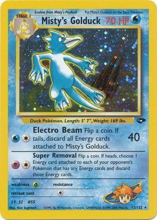 Misty's Golduck (012/132) [Gym Challenge] Unlimited Holofoil - Holo Rare