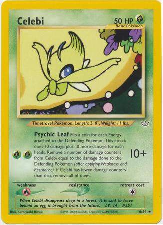 Celebi (016/64) [Neo Revelation] Unlimited - Rare