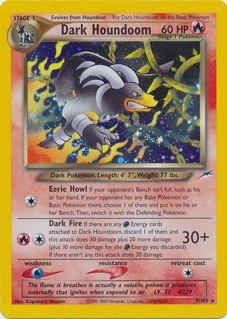 Dark Houndoom (7/105) [Neo Destiny] Unlimited Holofoil - Holo Rare