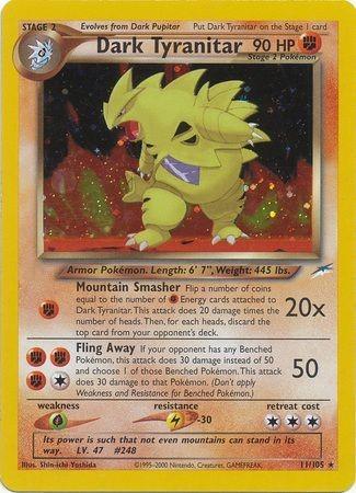 Dark Tyranitar (11/105) [Neo Destiny] Unlimited Holofoil - Holo Rare