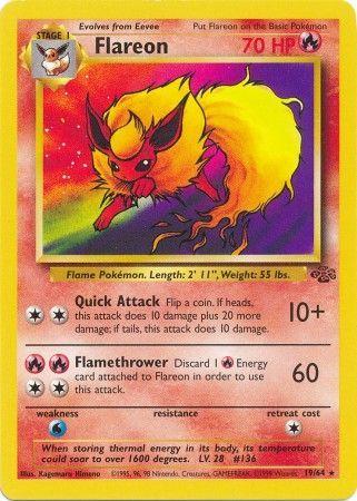 Flareon (019/64) [Jungle] Unlimited - Rare