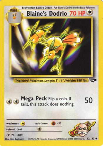 Blaine's Dodrio (032/132) [Gym Challenge] Unlimited - Uncommon
