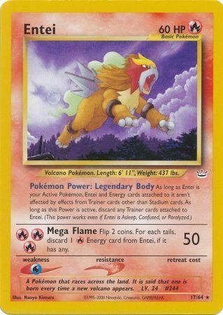 Entei (017/64) [Neo Revelation] Unlimited - Rare