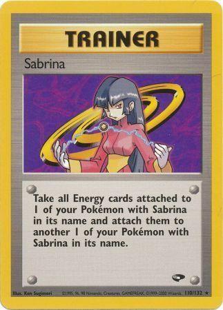 Sabrina (110/132) [Gym Challenge] Unlimited - Rare