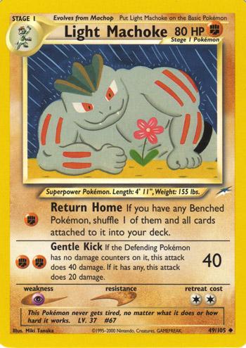 Light Machoke (049/105) [Neo Destiny] Unlimited - Uncommon