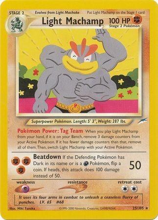 Light Machamp (025/105) [Neo Destiny] Unlimited - Rare