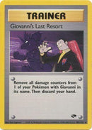 Giovanni's Last Resort (105/132) [Gym Challenge] Unlimited - Rare