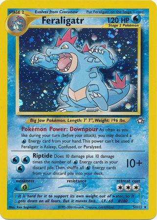 Feraligatr (5/111) [Neo Genesis] Unlimited Holofoil - Holo Rare