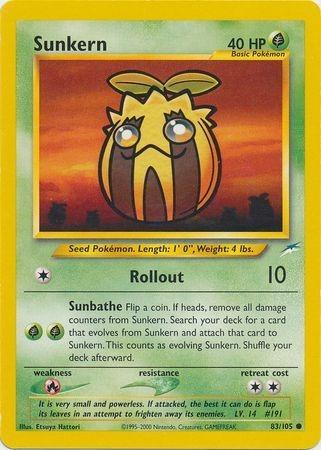 Sunkern (083/105) [Neo Destiny] Unlimited - Common