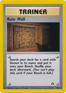 Ruin Wall (074/75) [Neo Discovery] Unlimited - Uncommon