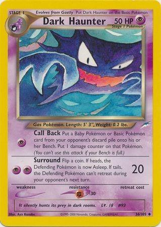Dark Haunter (036/105) [Neo Destiny] Unlimited - Uncommon