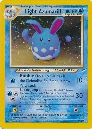 Light Azumarill (013/105) [Neo Destiny] Unlimited Holofoil - Holo Rare