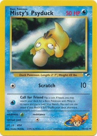 Misty's Psyduck (054/132) [Gym Heroes] Unlimited - Uncommon