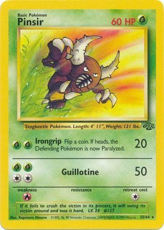 Pinsir (025/64) [Jungle] Unlimited - Rare
