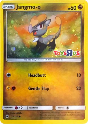 Jangmo-o (Toys R Us Promo) (075/111) [Miscellaneous Cards & Products] Holofoil - Promo