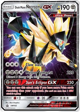 Dusk Mane Necrozma GX (SM102/248) [SM Promos] Holofoil - Promo