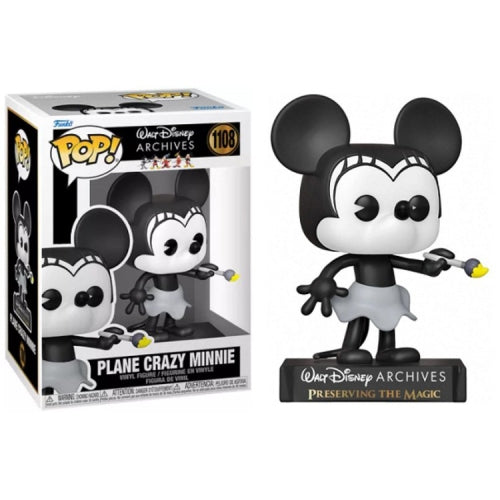 Plane Crazy Minnie - Walt Disney Archives