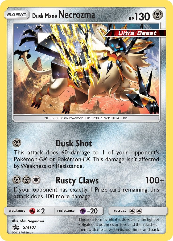 Dusk Mane Necrozma - SM107 [SMP - SM107]