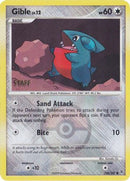 Gible (Championship Promo) [Staff] (106/147) [League & Championship Cards] Reverse Holofoil - Promo