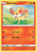 Fennekin (015/131) [SM  Forbidden Light] Reverse Holofoil - Common