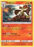 Delphox (017/131) [SM  Forbidden Light] Reverse Holofoil - Holo Rare