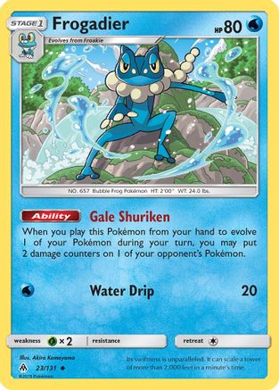 Frogadier (023/131) [SM  Forbidden Light] - Uncommon