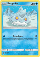 Bergmite (29/131) [SM  Forbidden Light] Reverse Holofoil - Common