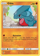 Gible (060/131) [SM  Forbidden Light] Reverse Holofoil - Common