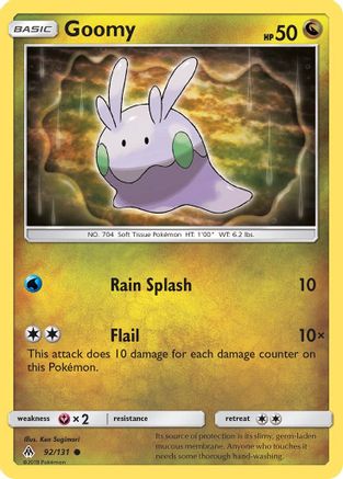 Goomy (092/131) [SM  Forbidden Light] Reverse Holofoil - Common
