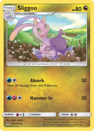 Sliggoo (093/131) [SM  Forbidden Light] Reverse Holofoil - Uncommon