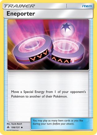 Eneporter (106/131) [SM  Forbidden Light] Reverse Holofoil - Uncommon