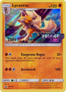 Lycanroc - SM118 (Prerelease) [Staff] (SM118) [SM Promos] Holofoil - Promo