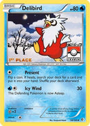 Delibird (Pokemon League) [1st Place] (38/149) [League & Championship Cards] Reverse Holofoil - Promo