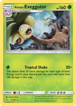 Alolan Exeggutor - 2/131 (SM Forbidden Light) [PR - 002/131]