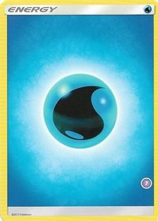 Water Energy (7) [SM Trainer Kit Alolan Sandslash & Alolan Ninetales] - Common