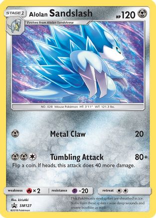 Alolan Sandslash - SM127 (SM127/248) [SM Promos] Holofoil - Promo