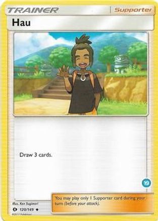 Hau (19) (Alolan Ninetales Half-Deck) (120) [SM Trainer Kit Alolan Sandslash & Alolan Ninetales] - Uncommon