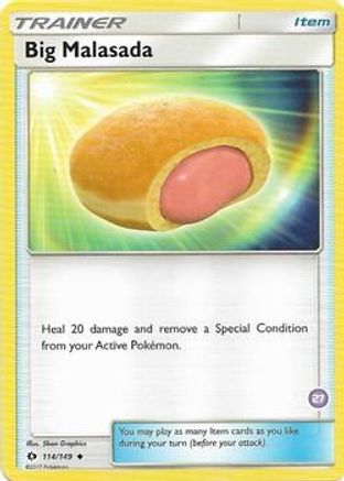 Big Malasada (27) (114) [SM Trainer Kit Alolan Sandslash & Alolan Ninetales] - Uncommon