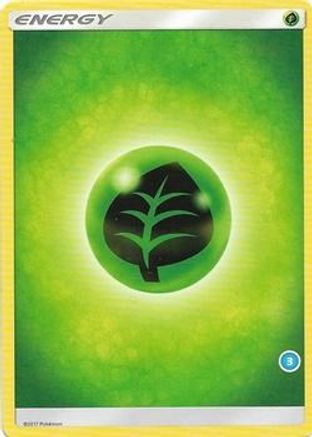 Grass Energy (3) [SM Trainer Kit Alolan Sandslash & Alolan Ninetales] - Common