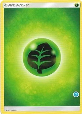 Grass Energy (7) [SM Trainer Kit Alolan Sandslash & Alolan Ninetales] - Common