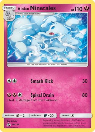 Alolan Ninetales - SM128 (SM128/248) [SM Promos] - Promo