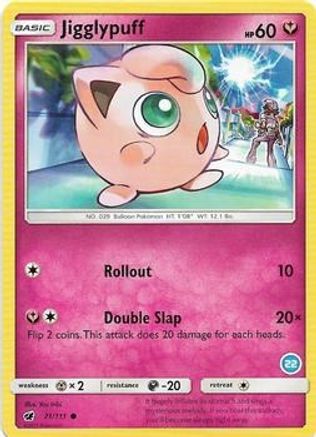 Jigglypuff (22) (21) [SM Trainer Kit Alolan Sandslash & Alolan Ninetales] - Common