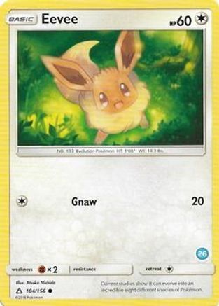 Eevee (26) (104) [SM Trainer Kit Alolan Sandslash & Alolan Ninetales] - Common