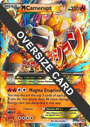 M Camerupt EX - XY198 (XY198) [Jumbo Cards] Holofoil - Promo