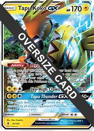 Tapu Koko GX (47/145) [Jumbo Cards] Holofoil - Promo