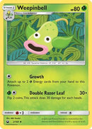 Weepinbell (2/168) [SM  Celestial Storm] Reverse Holofoil - Uncommon