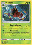 Ariados (6/168) [SM  Celestial Storm] Reverse Holofoil - Holo Rare