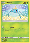 Surskit (015/168) [SM  Celestial Storm] Reverse Holofoil - Common