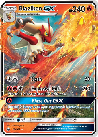 Blaziken GX [CES - 28/168]