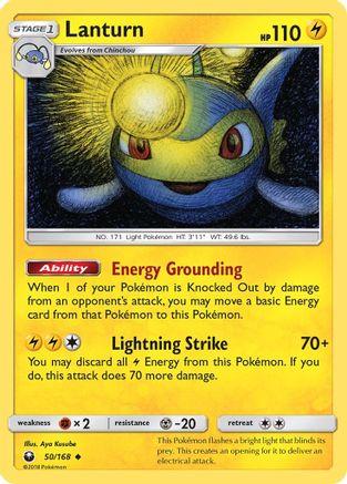 Lanturn (50/168) [SM  Celestial Storm] - Uncommon
